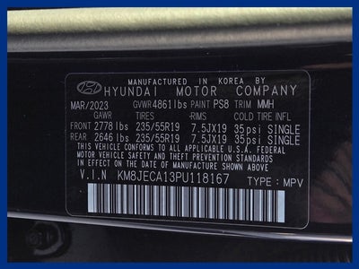 2023 Hyundai TUCSON HYBRID Limited