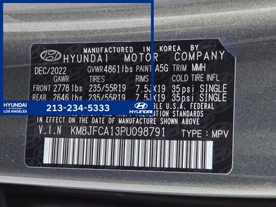 2023 Hyundai TUCSON HYBRID SEL Convenience