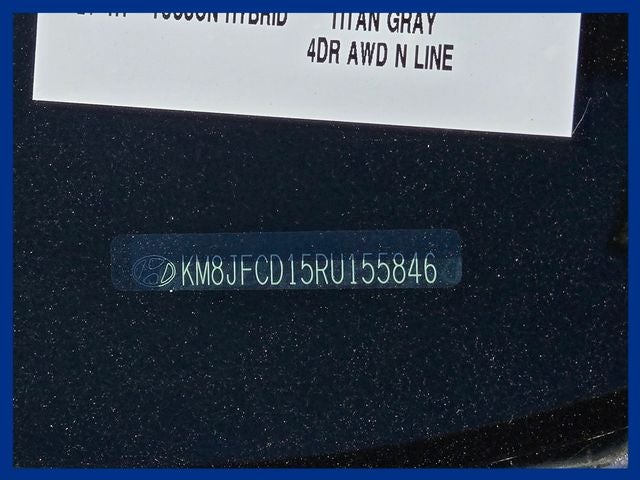 2024 Hyundai TUCSON HYBRID N Line