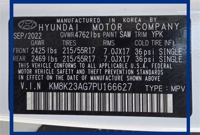 2023 Hyundai KONA ELECTRIC SE