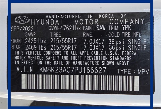 2023 Hyundai KONA ELECTRIC SE