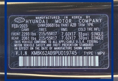 2023 Hyundai KONA SEL