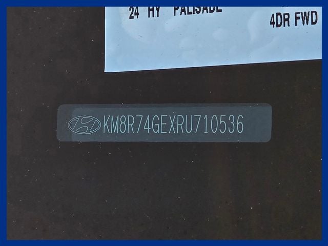 2024 Hyundai PALISADE Calligraphy