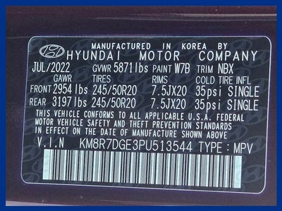 2023 Hyundai PALISADE Calligraphy