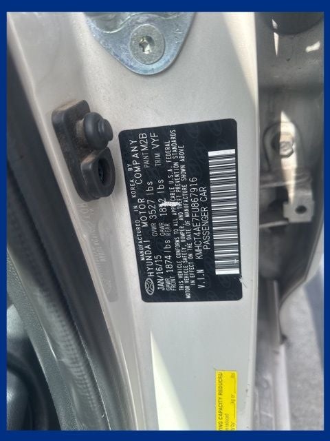 2015 Hyundai ACCENT GLS