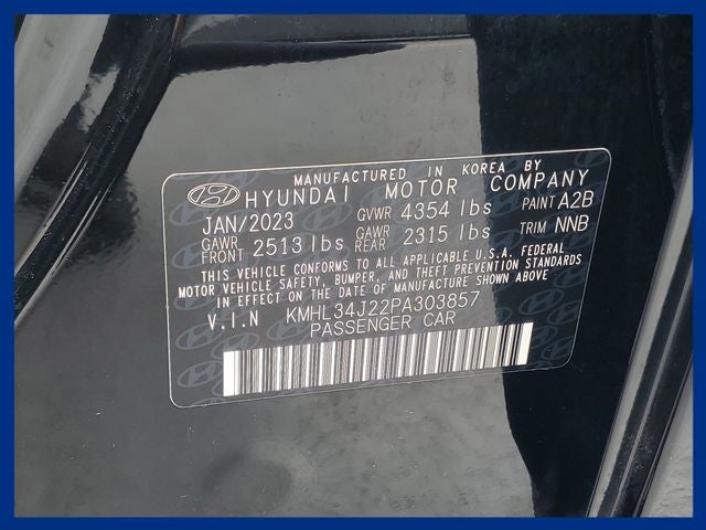 2023 Hyundai SONATA Limited
