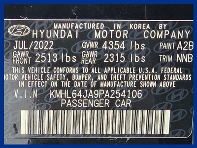 2023 Hyundai SONATA SEL