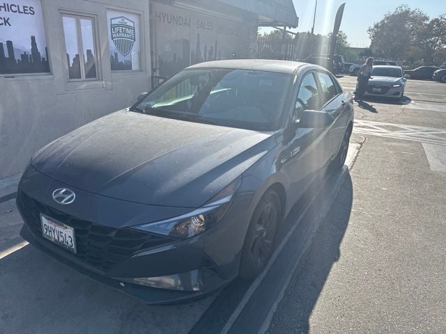 2023 Hyundai ELANTRA HYBRID Blue