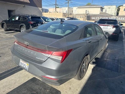 2023 Hyundai ELANTRA HYBRID Blue