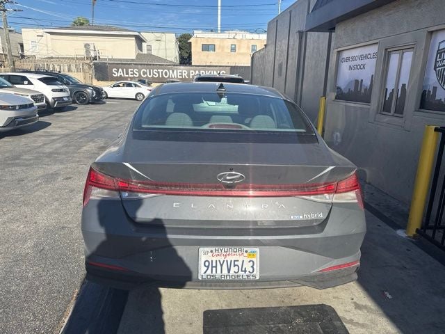 2023 Hyundai ELANTRA HYBRID Blue