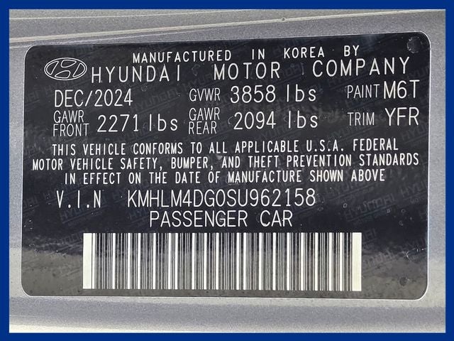 2025 Hyundai ELANTRA SEL Sport