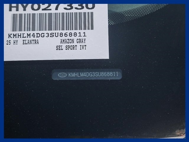 2025 Hyundai ELANTRA SEL Sport