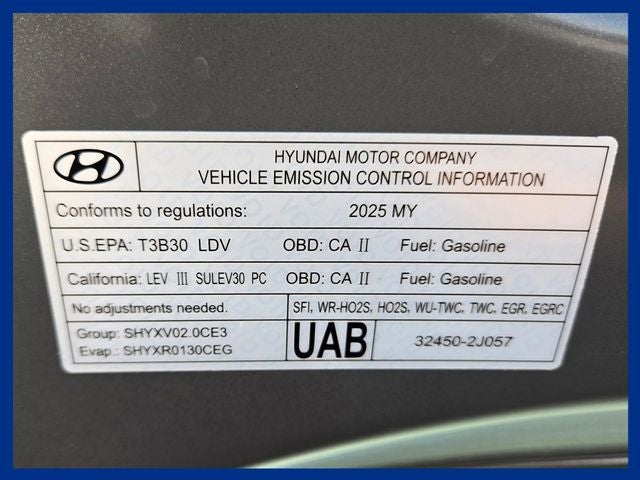 2025 Hyundai ELANTRA SEL Sport