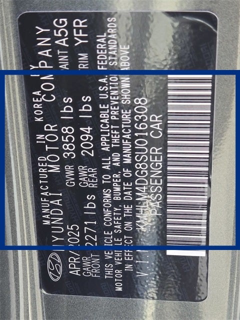 2025 Hyundai ELANTRA SEL Sport