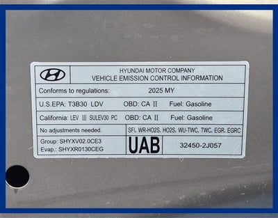 2025 Hyundai ELANTRA SEL Sport