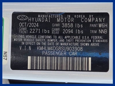 2025 Hyundai ELANTRA SEL Sport