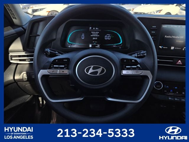 2025 Hyundai ELANTRA HYBRID Blue
