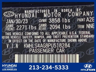 2023 Hyundai ELANTRA SEL