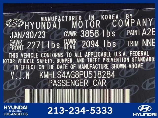 2023 Hyundai ELANTRA SEL
