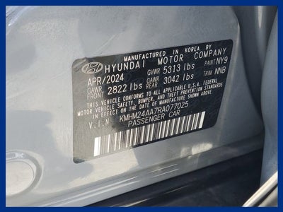 2024 Hyundai IONIQ 6 SE