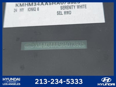 2024 Hyundai IONIQ 6 SEL