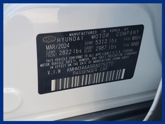2024 Hyundai IONIQ 6 SEL