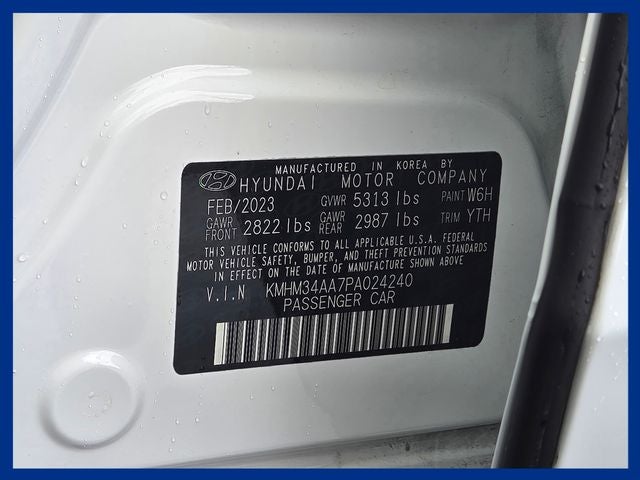 2023 Hyundai IONIQ 6 SEL