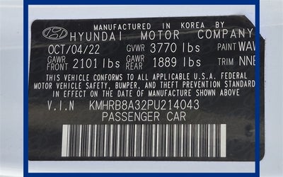 2023 Hyundai VENUE SE