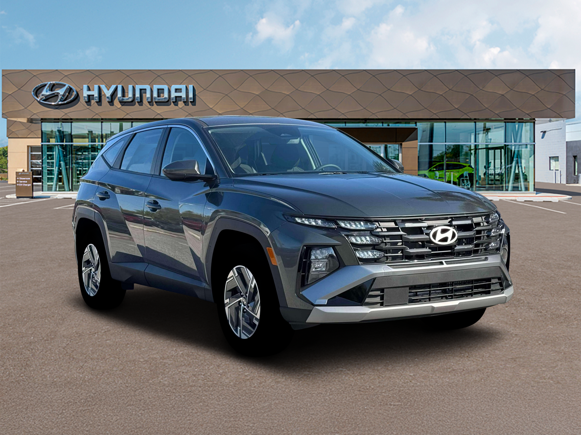 2026 Hyundai TUCSON HYBRID Blue