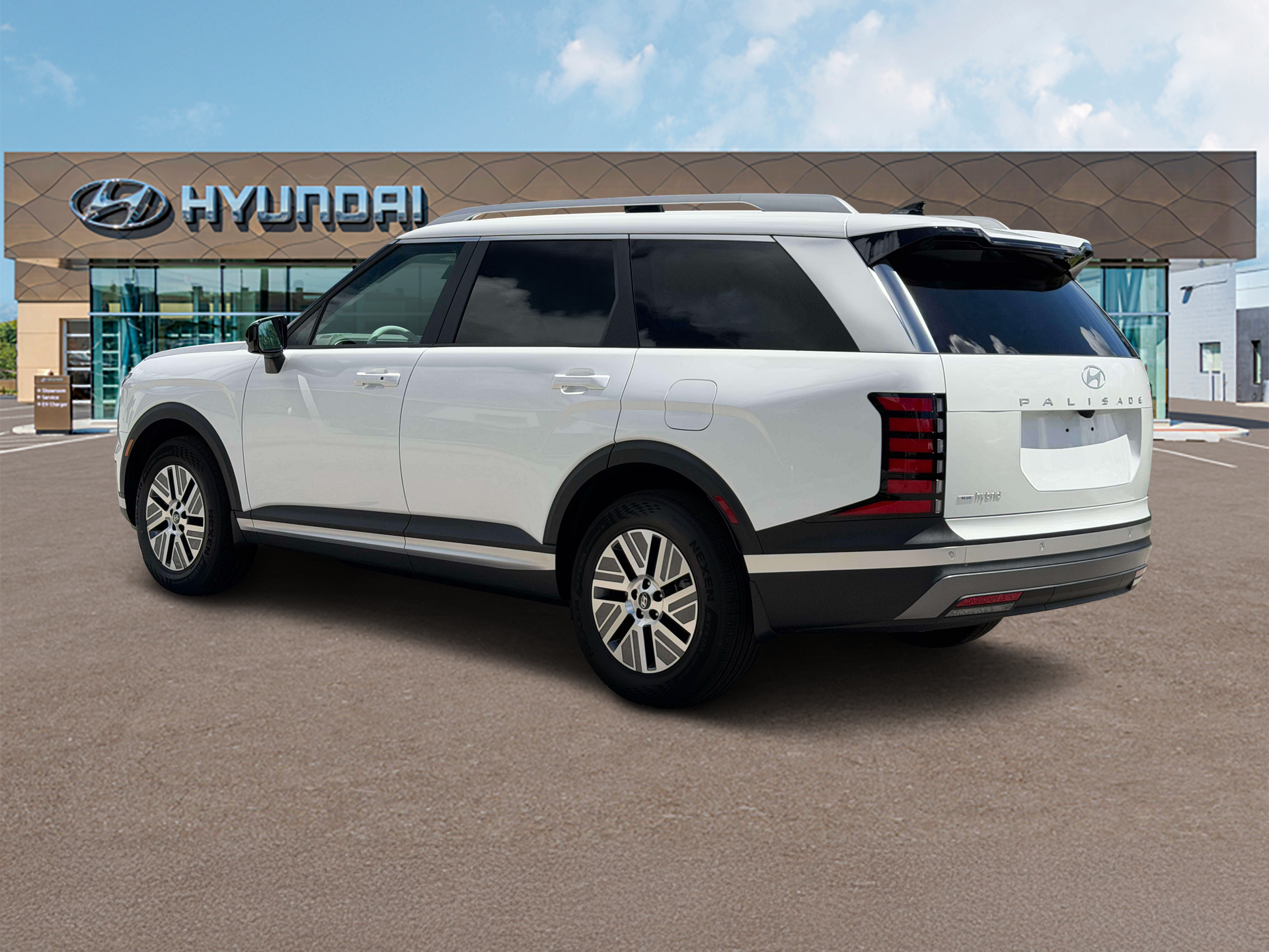 2027 Hyundai PALISADE HYBRID Blue SEL 8P