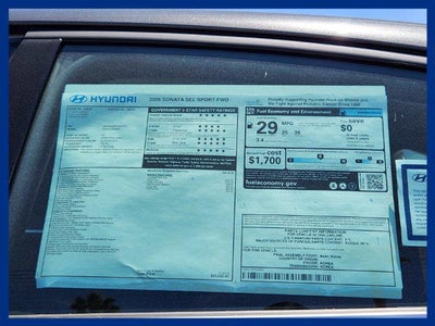 2026 Hyundai SONATA SEL Sport