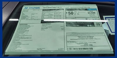 2026 Hyundai ELANTRA HYBRID Limited