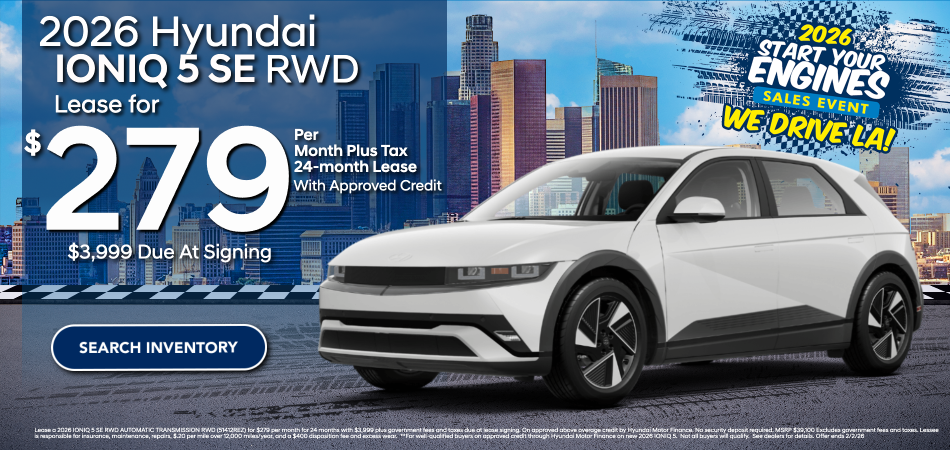 2026 IONIQ 5 Lease at Hyundai DTLA