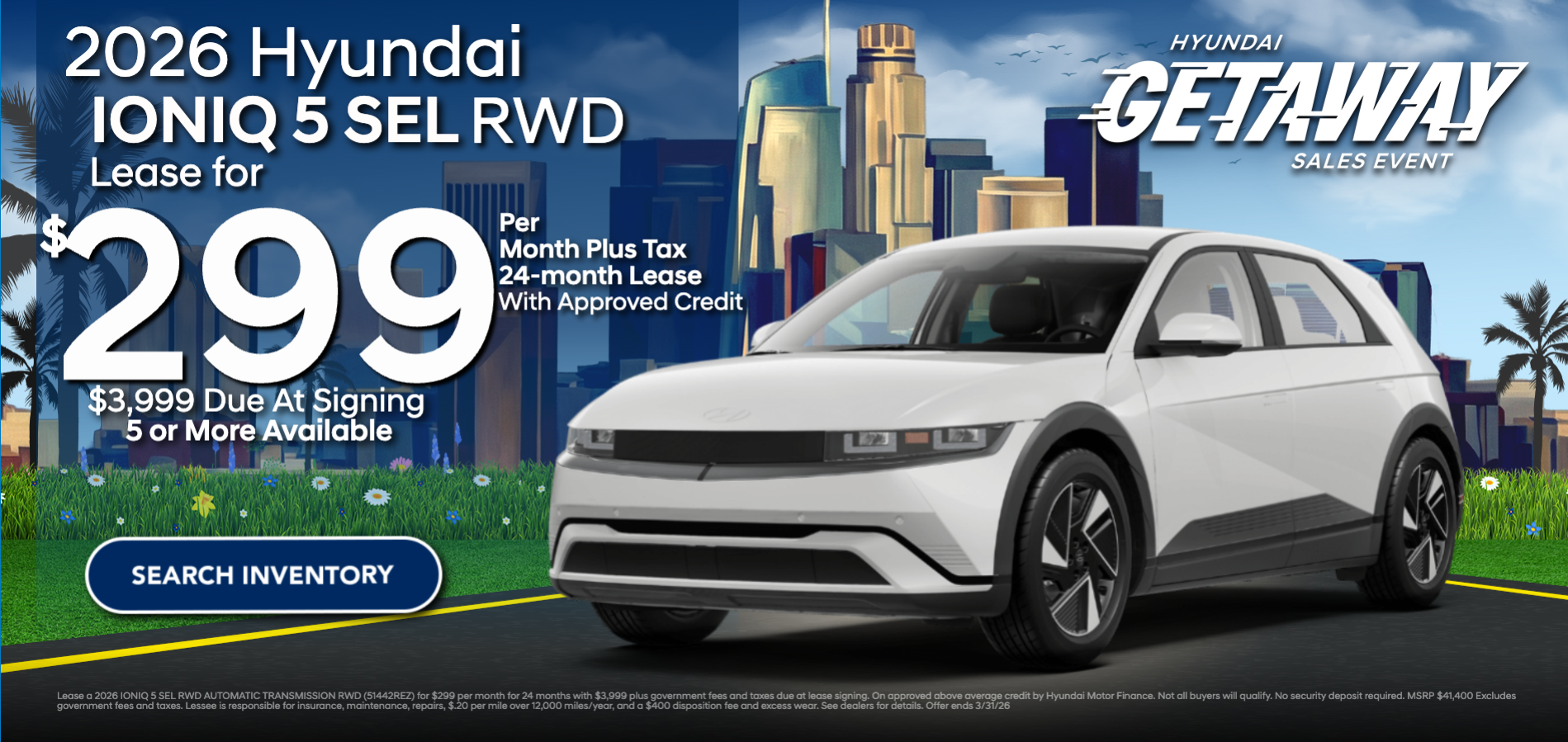 2026 IONIQ 5 Lease at Hyundai DTLA