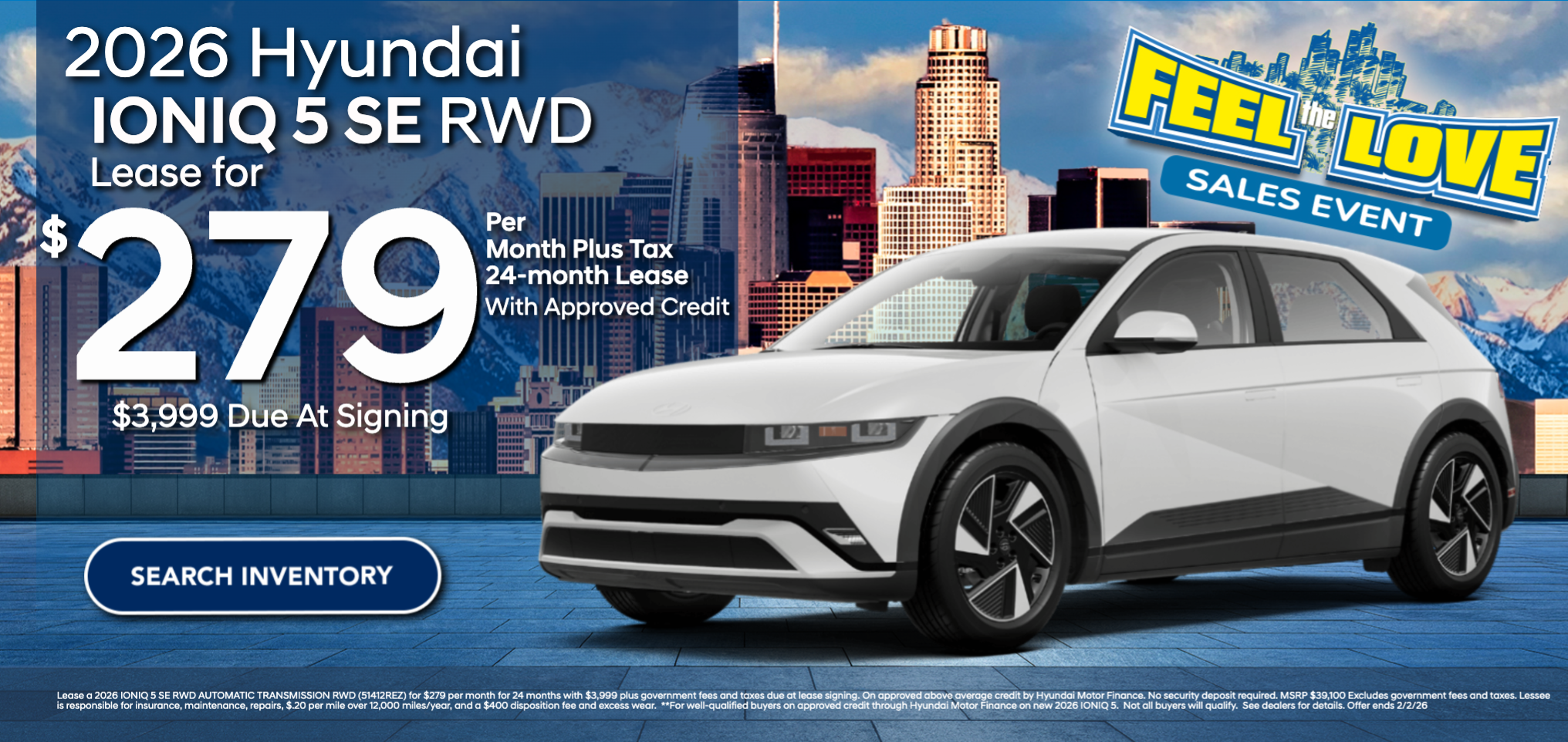 2026 IONIQ 5 Lease at Hyundai DTLA