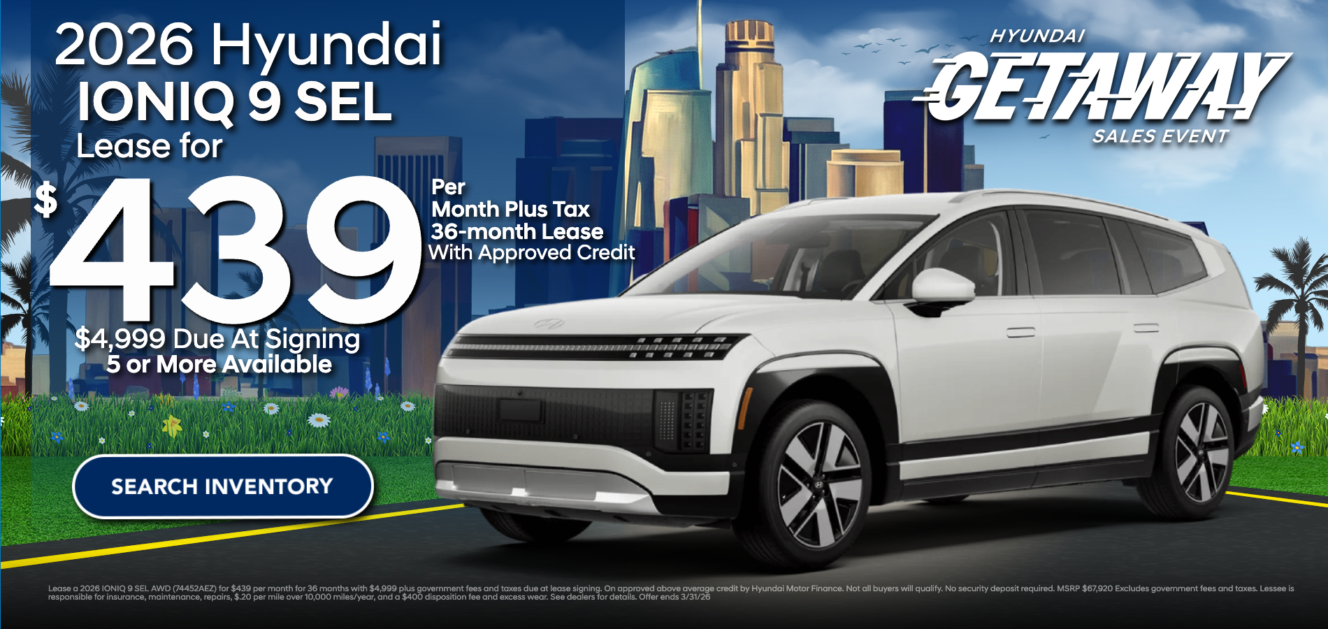 2026 Hyundai IONIQ 9 lease at Hyundai DTLA